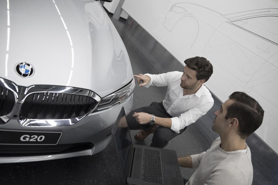Детали создания BMW 320d Sport Line (G20) 2019 года  (WW) (фото 76 из 311)